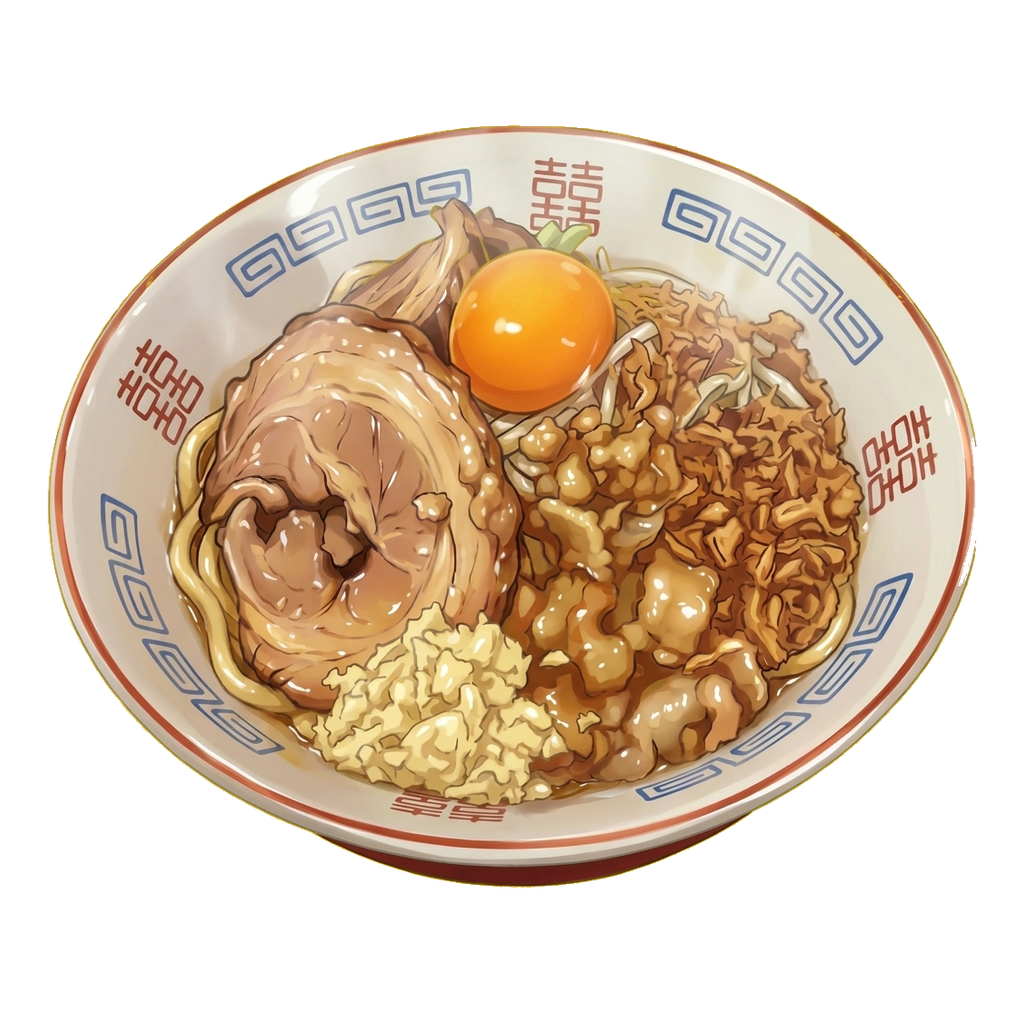 Mazesoba bowl