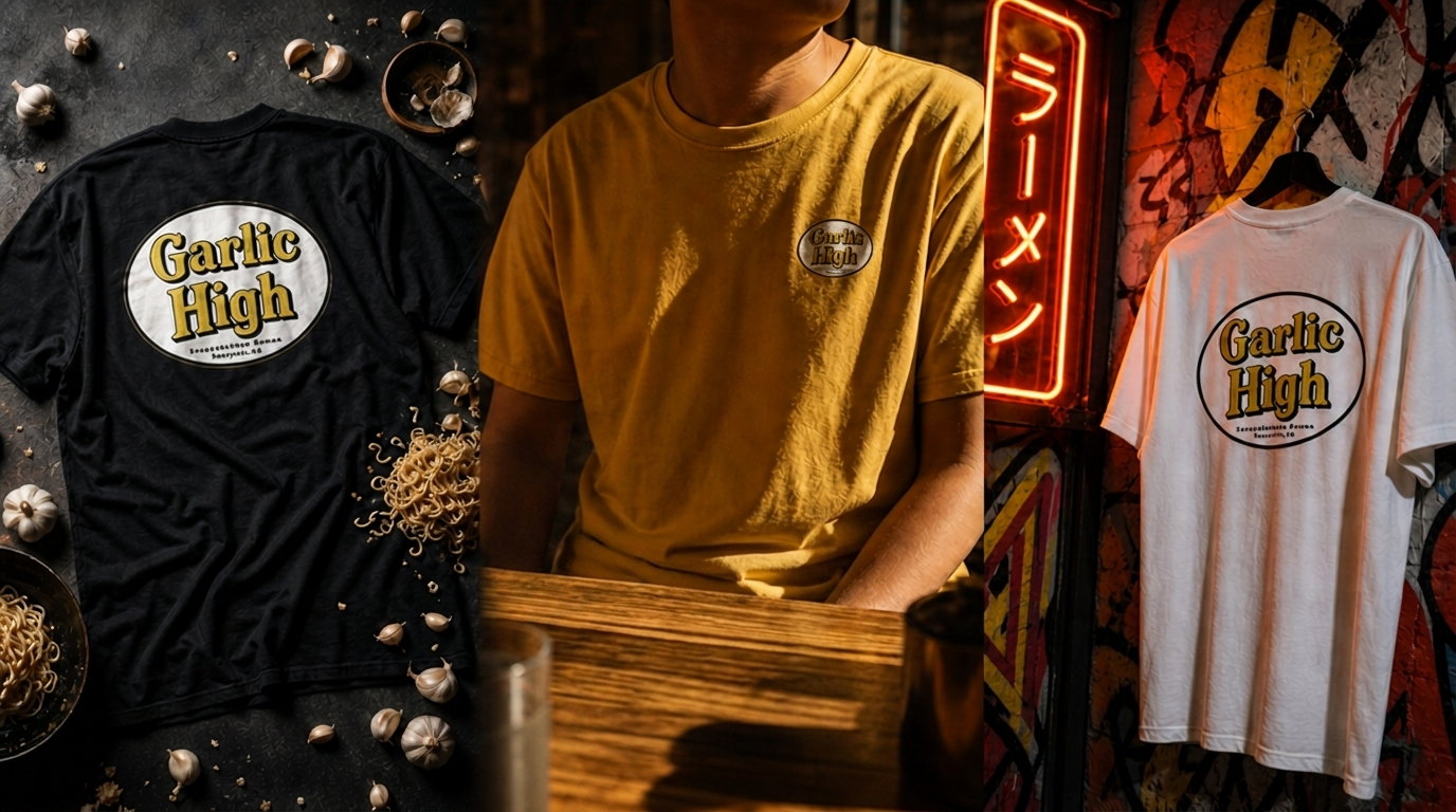Garlic High merch